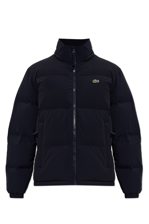 Lacoste Insulated Stand Collar Puffer Jacket – Navy Blue | Men's
